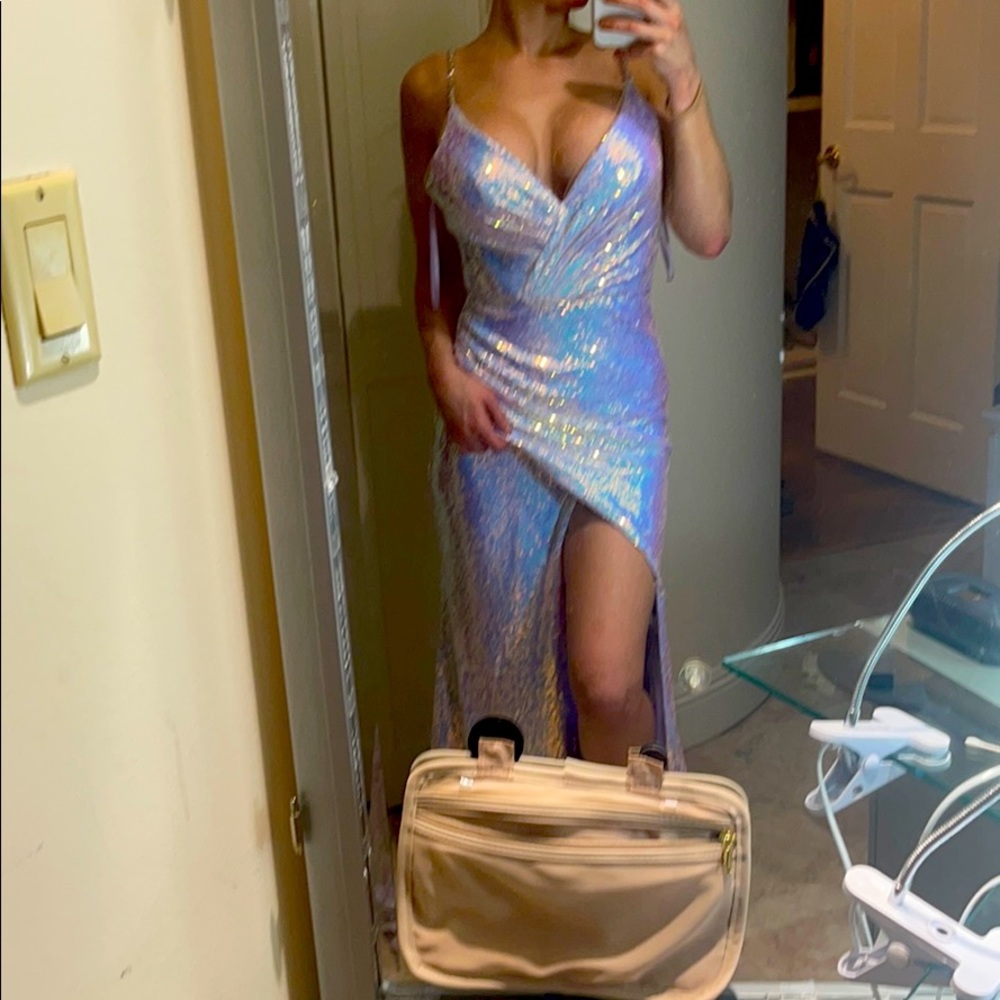 Cinderella Diane Florescent sparkle dress